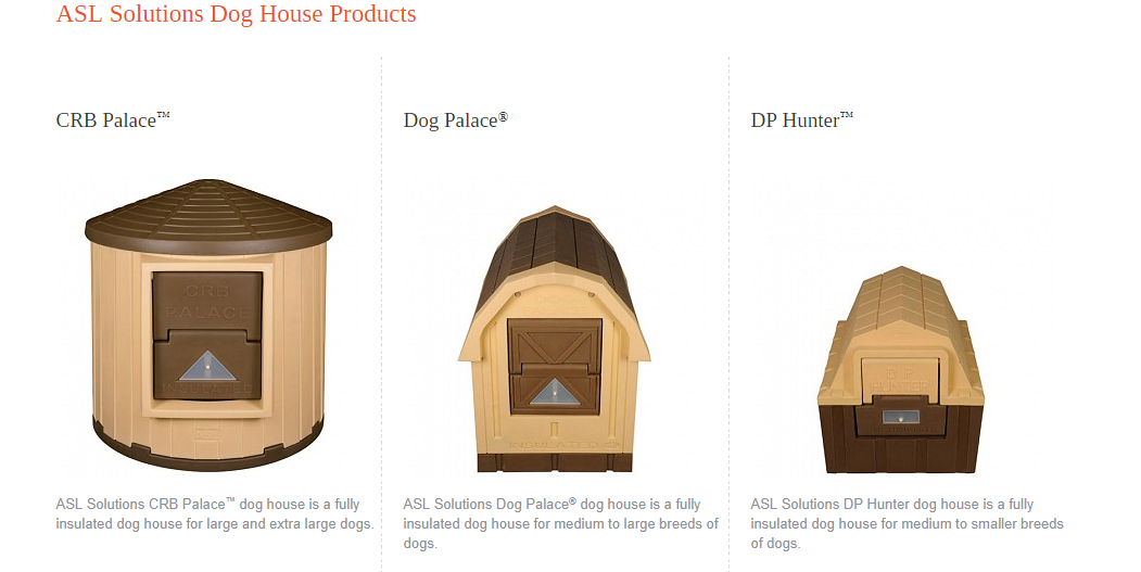 ASL Solutions Insulated Dog Palace